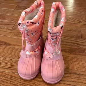 NWT Toddler Girls Snow Boots